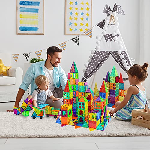 Bmag Magnetic Tiles, 100PCS Blocks de construcción - Imagen 3