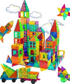 Bmag Magnetic Tiles, 100PCS Blocks de construcción