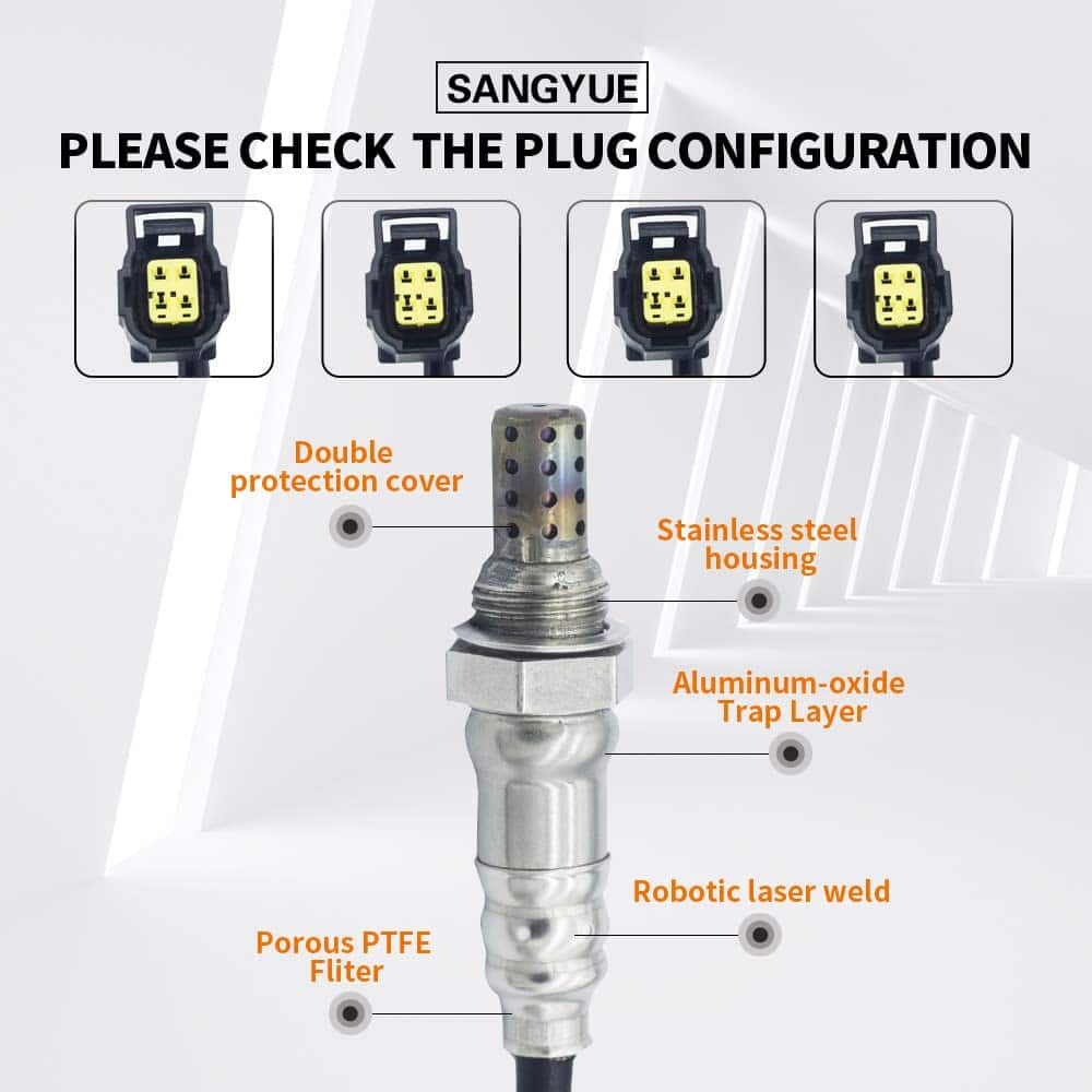 Juego de 4 Sensores de Oxígeno 1 y 2 para Chrysler Town & - Imagen 3