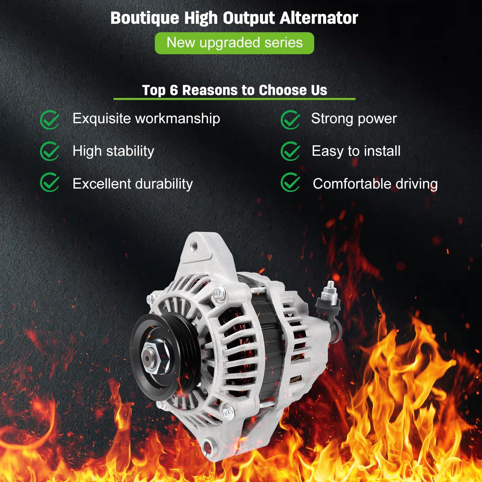 Nuevo Alternador de Reemplazo SCITOO para Honda Civic 1.7L - Imagen 3