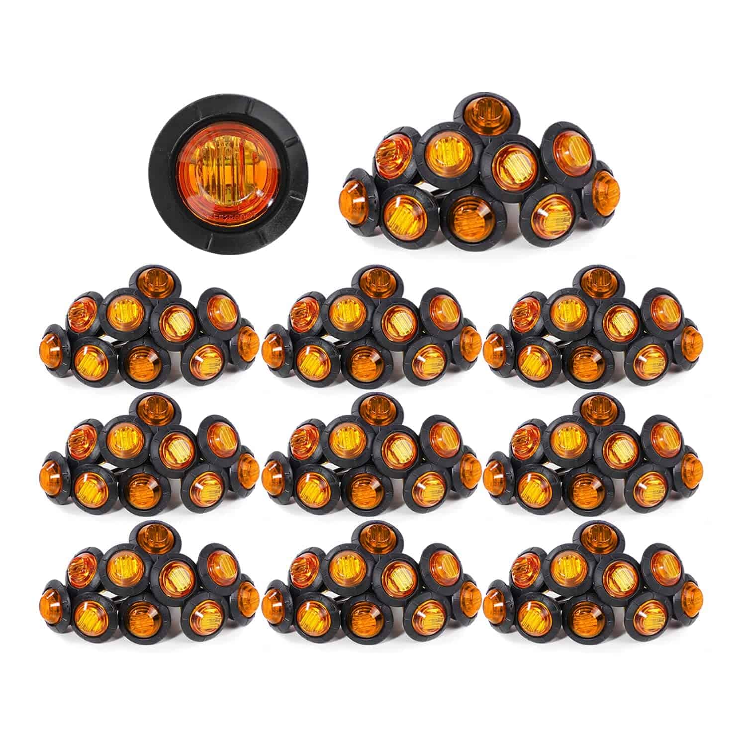 Luces Indicadoras de Marcador Lateral MADCATZ Amber 3/4"