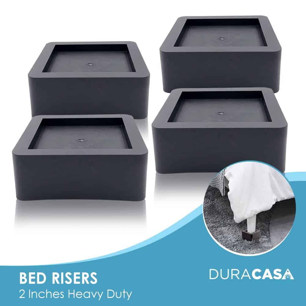 Elevadores de Cama DuraCasa de 2 Pulgadas - Se Adapta a una - Imagen 3