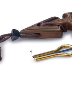 Jaw Harp by MUARO P.Potkin in Dark Wooden Case "Arrow"