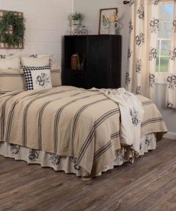 Colcha cubrecama reina Piper Classics Mill House Stripe