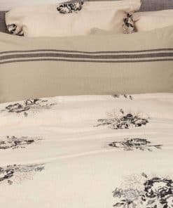 Funda de Almohada de Tamaño King Mill House Stripe Negra,