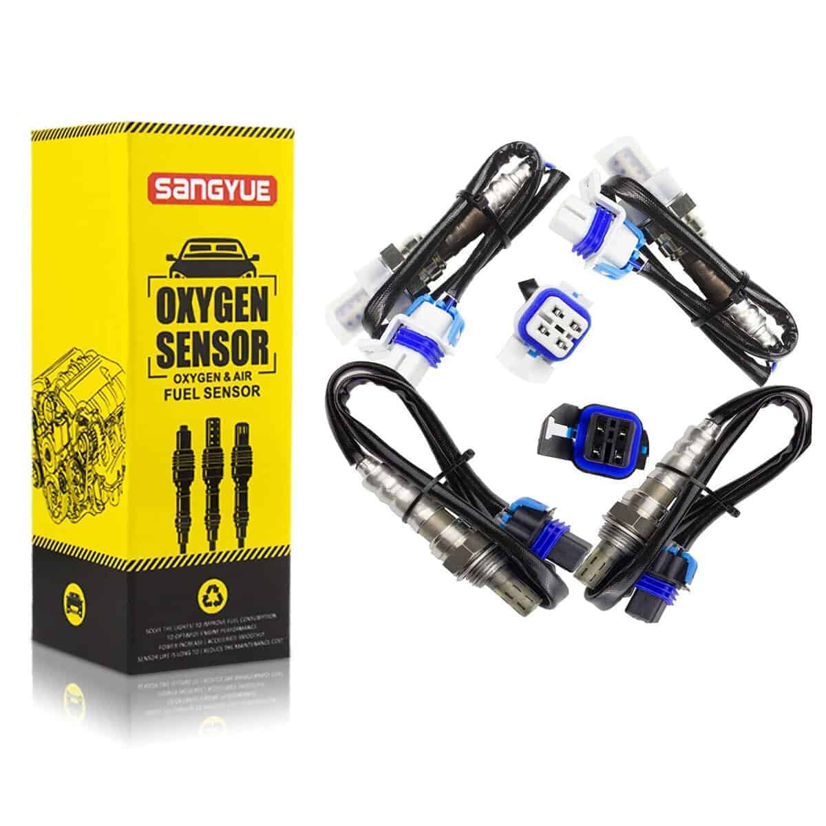 Sangyue 4X Sensor de Oxígeno para Chevrolet Chevy Express