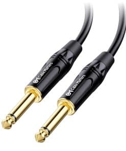 Cable Matters 2-Pack Cable de Guitarra eléctrica de 1/4 de