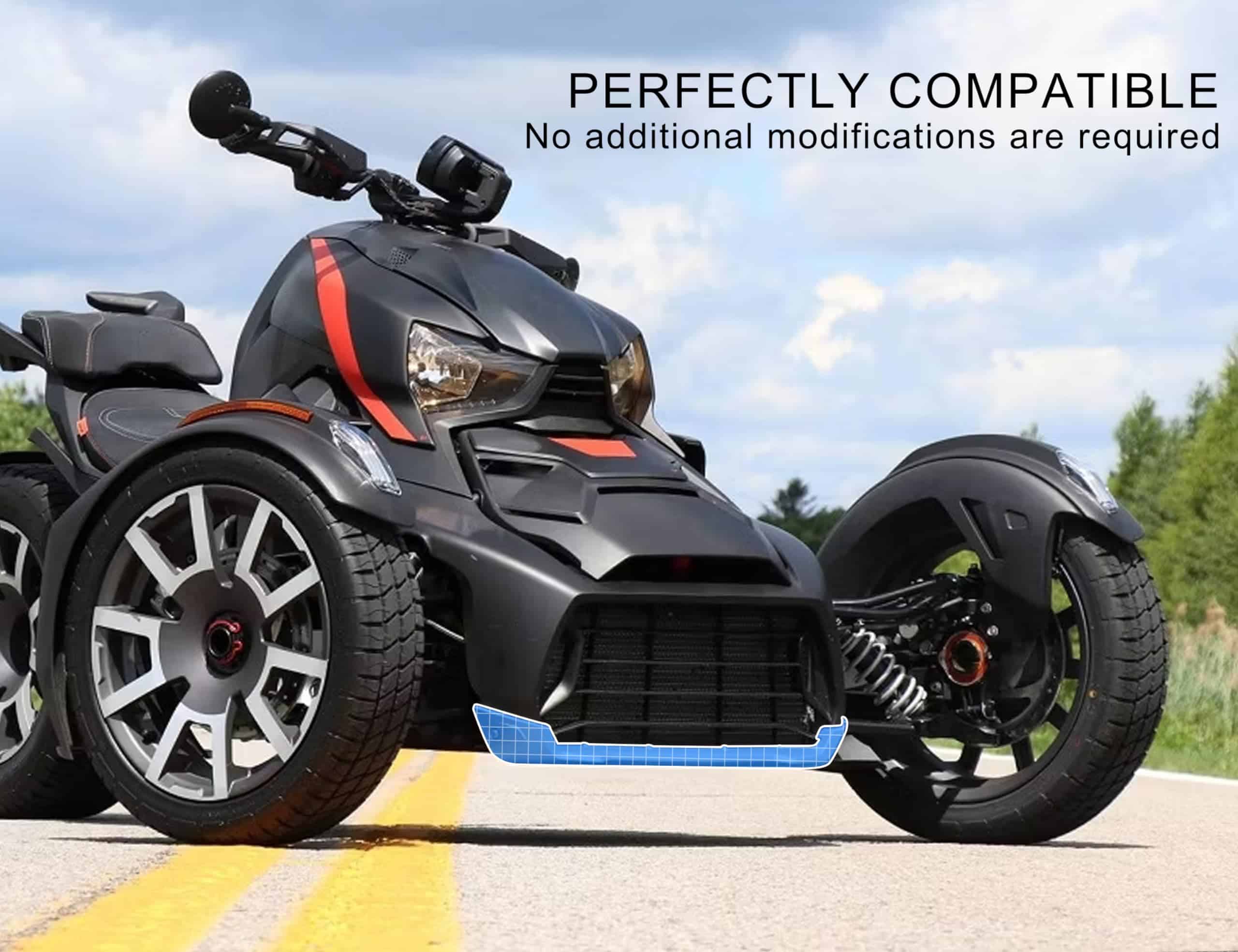 Protector de Radiador de Plástico SAUTVS para Can-Am Ryker, - Imagen 5