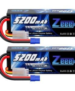 Batería Zeee 3S Lipo 5200mAh 11,1V 80C con Conector EC3