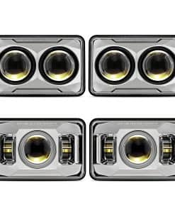 Faros LED COWONE 60W 4x6 pulgadas [Luces altas/bajas por