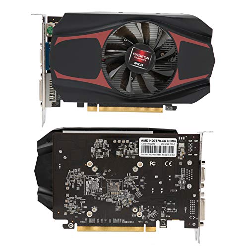 Tarjeta Gráfica de Juego Junlucki HD7670 1GB 128bit DDR5 - Imagen 8