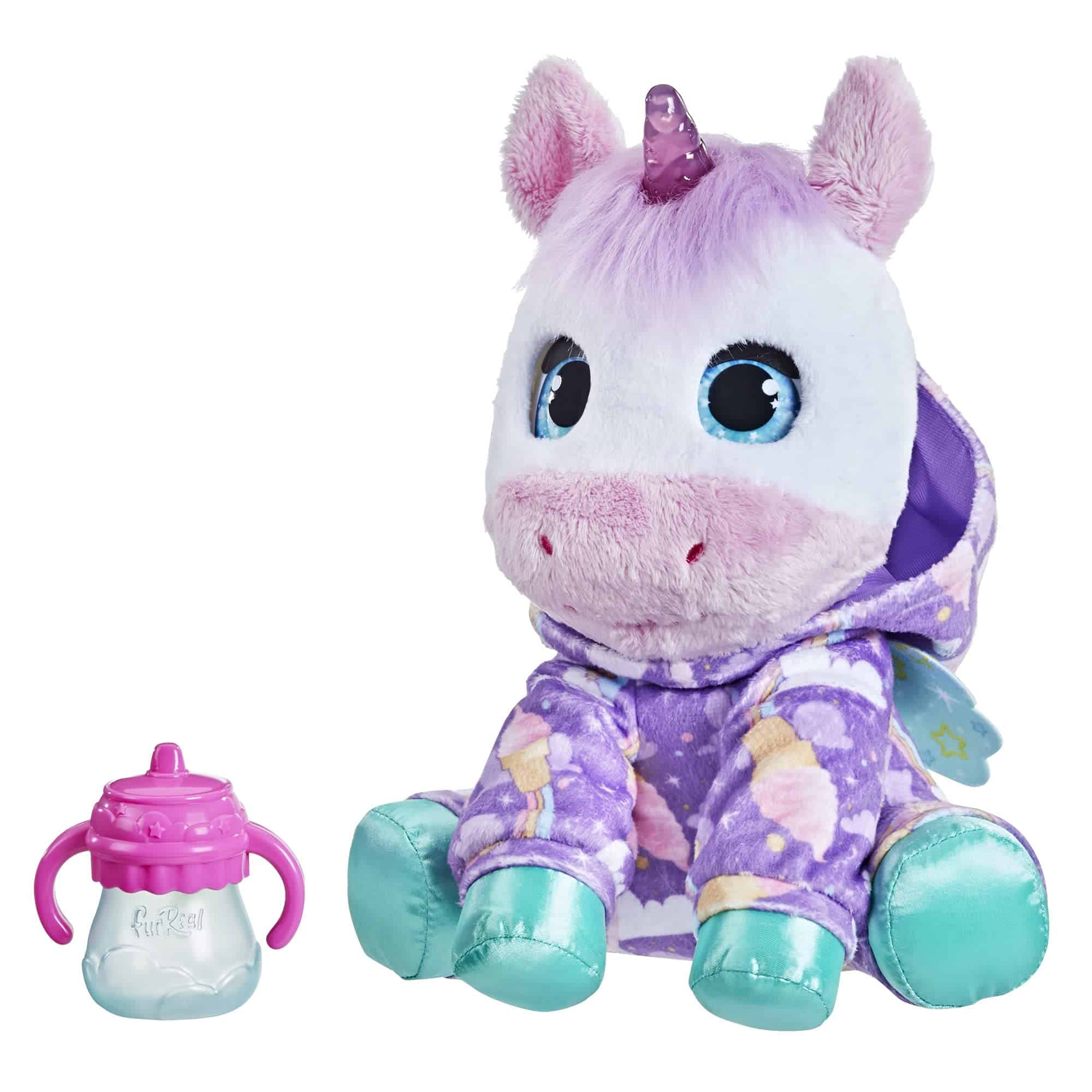 Peluche Interactivo de Unicornio FurReal Sweet Jammiecorn,