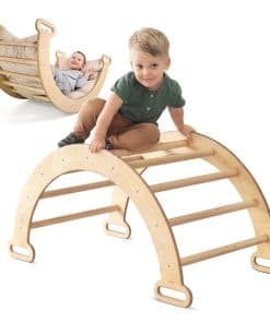 Arco de Escalada Montessori de Madera para Niños de 1-3