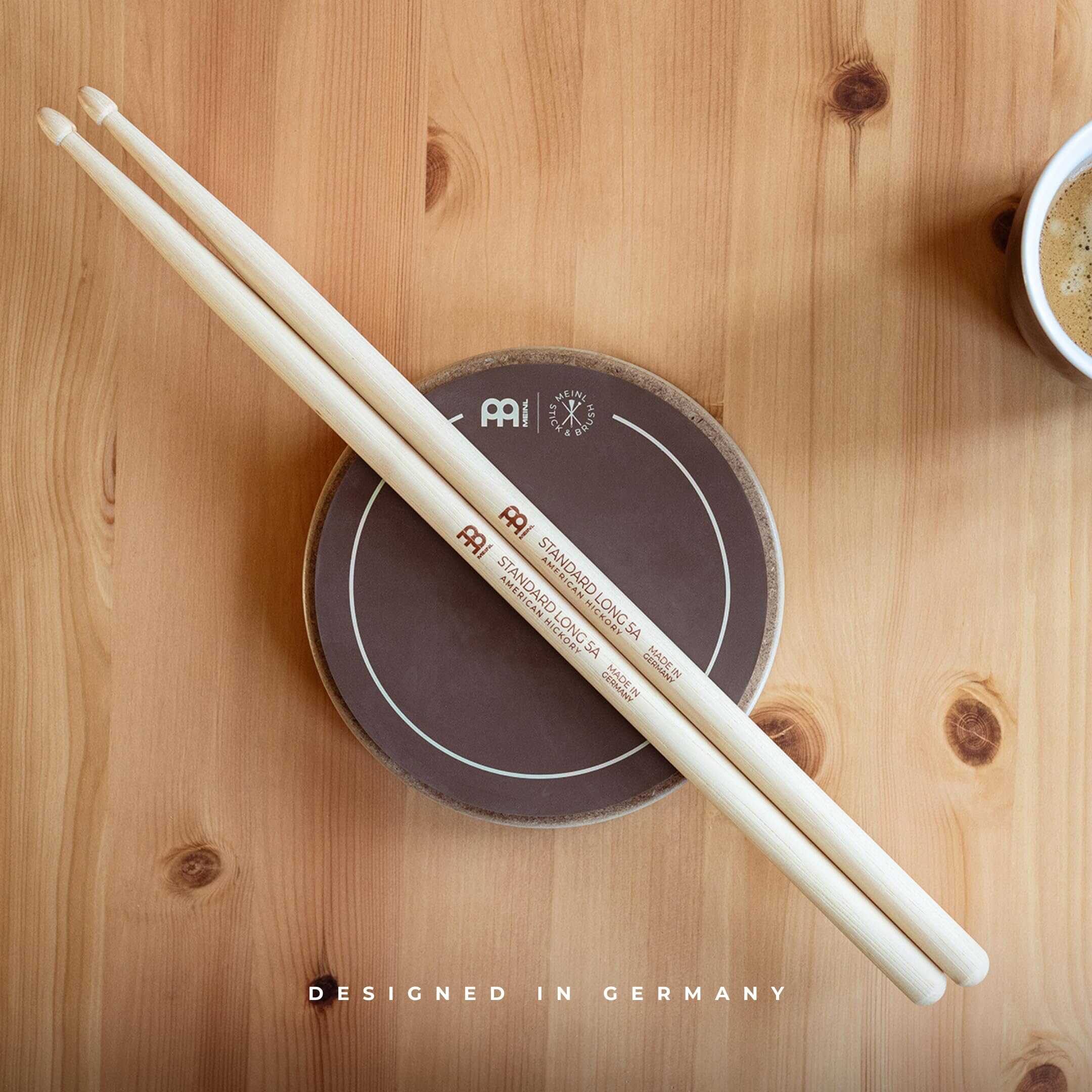 Meinl Stick & Brush 6" Drum Practice Pad, Goma - Rebote - Imagen 7