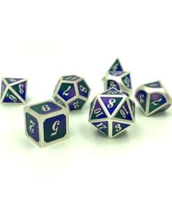 Juego de Dados Metálicos Imperiales con Caja de