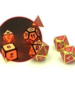 Set de Dados Imperiales de Metal con Caja de Exhibición |