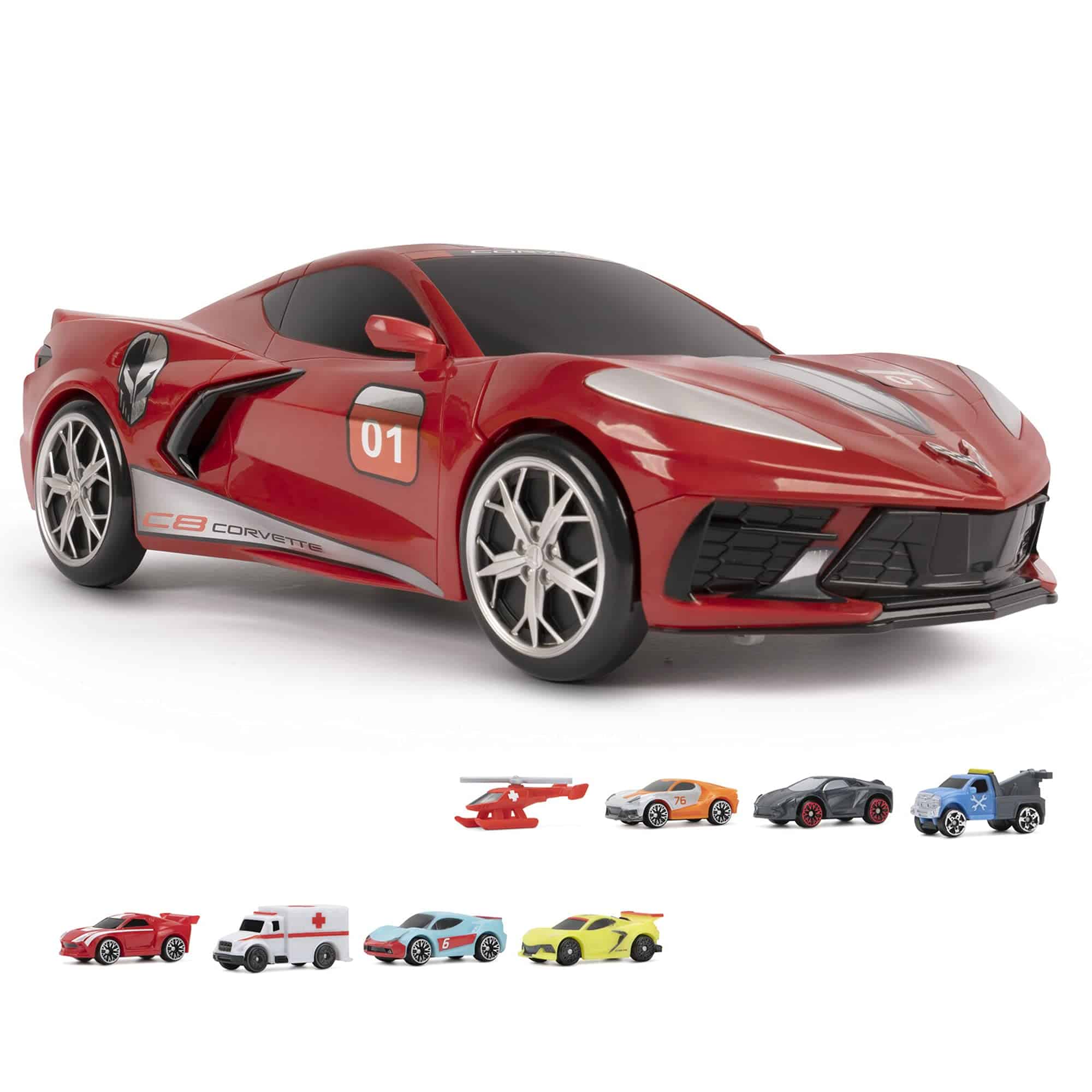 Micro Machines Corvette Raceway Transformando Corvette en - Imagen 6