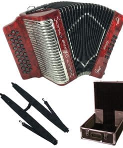 Paquete de Acordeón Alacran AL3112: 31 Botones, 12 Bajos
