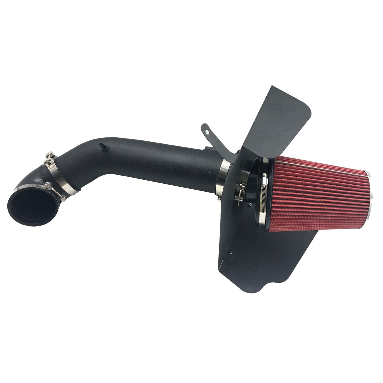 Kit de Filtro de Admisión de Aire Frío de -Negro y Rojo