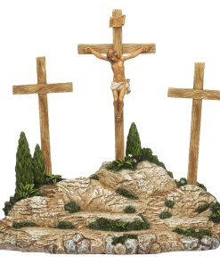 Conjunto de Escena de la Crucifixión de 4 Piezas de