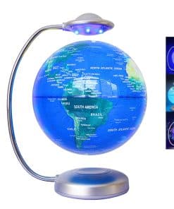 Globo Flotante, Rotación 3D con Luz LED, Globo de