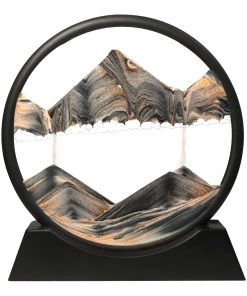 Cuadro de Arte de Arena en Movimiento, Paisajes de Arena en