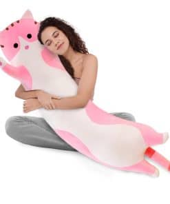 WUYU Precioso Peluche de Gato Lindo Muñeco Suave de Gato de