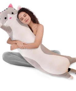 Muñeca de gato de peluche encantadora WUYU, linda muñeca de