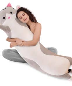 WUYU Encantador Peluche de Gato Lindo Muñeco Suave de Gato