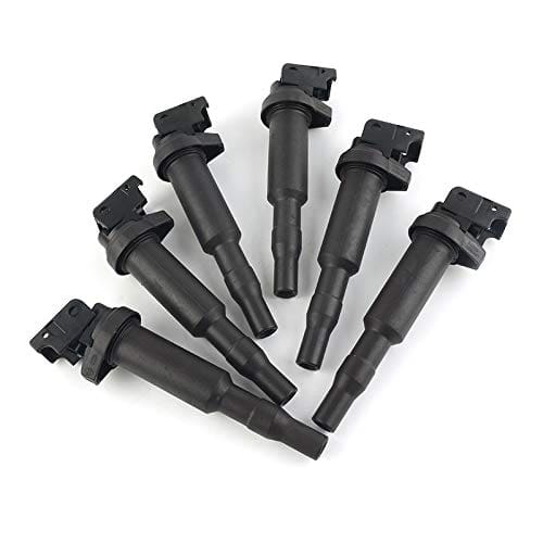 Bobina de encendido 6PCS actualizada compatible con 325i