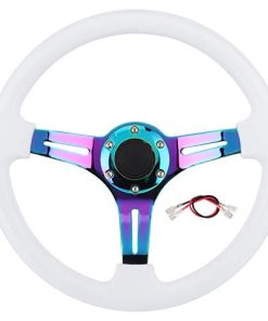 Volante, Volante de Carreras de 14 pulgadas con 6 Orificios