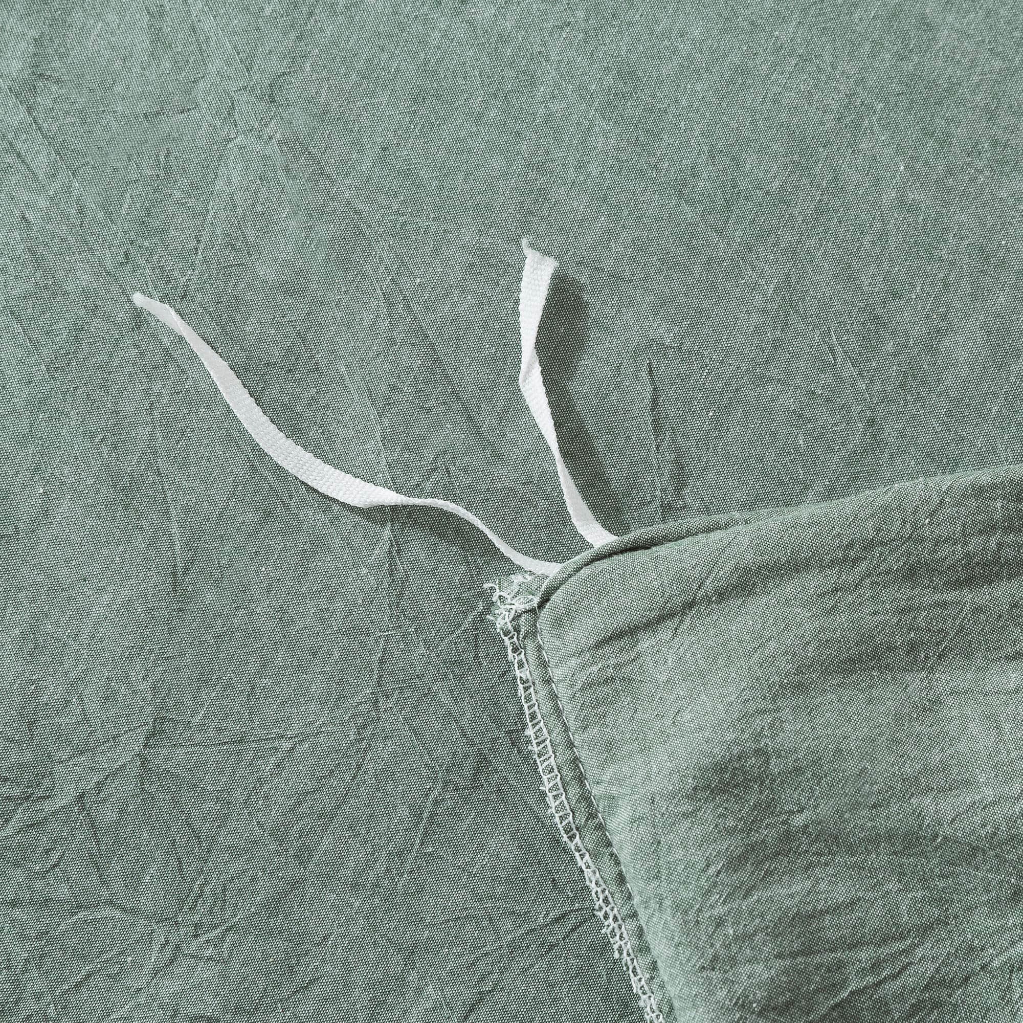 Juego de Ropa de Cama con Borlas de Algodón Lavado Vintage - Imagen 9