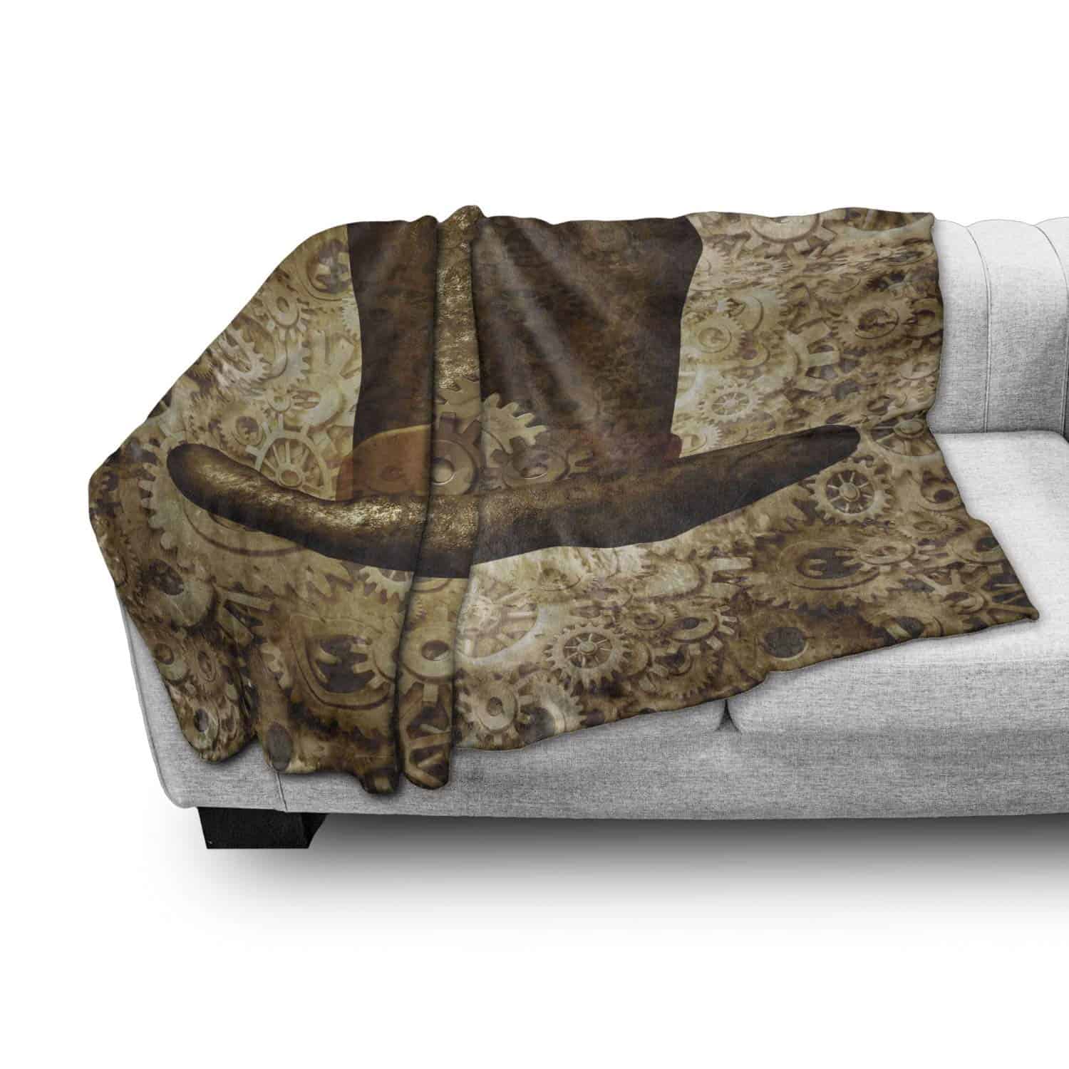 Manta de tiro Lunarable Victorian, Sombrero Steampunk - Imagen 4