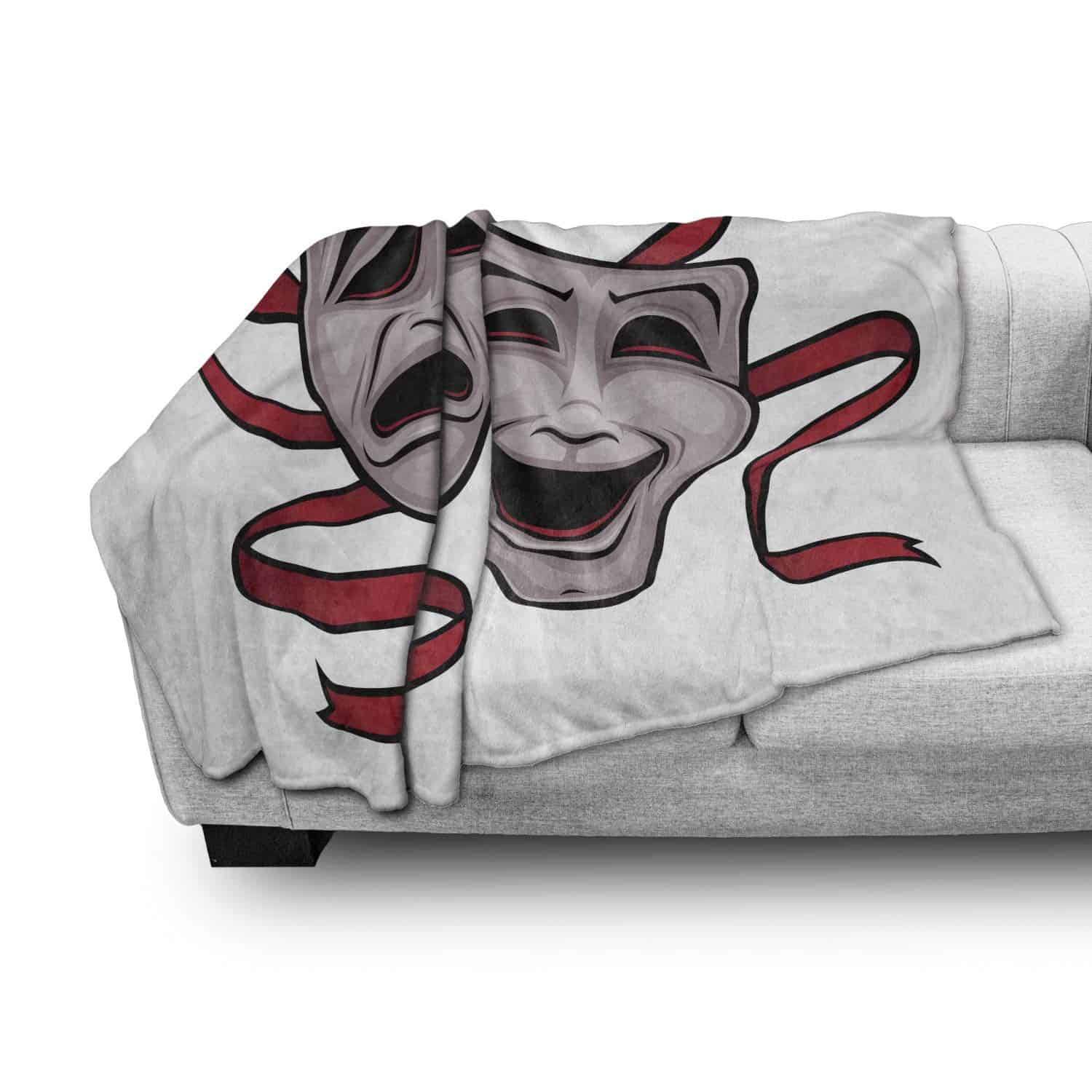 Cobija Lunarable Actor, Teatro Griego Calcetín y Buskin - Imagen 4