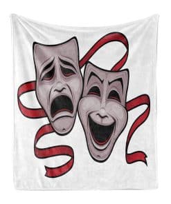 Cobija Lunarable Actor, Teatro Griego Calcetín y Buskin