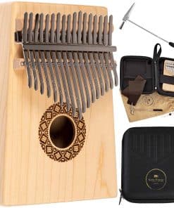 Kalimba Thumb Piano, 17 Teclas - Incluye Martillo de