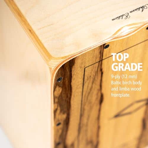 Meinl Cajón de Edición Artisan con Cuerdas Internas para - Imagen 4