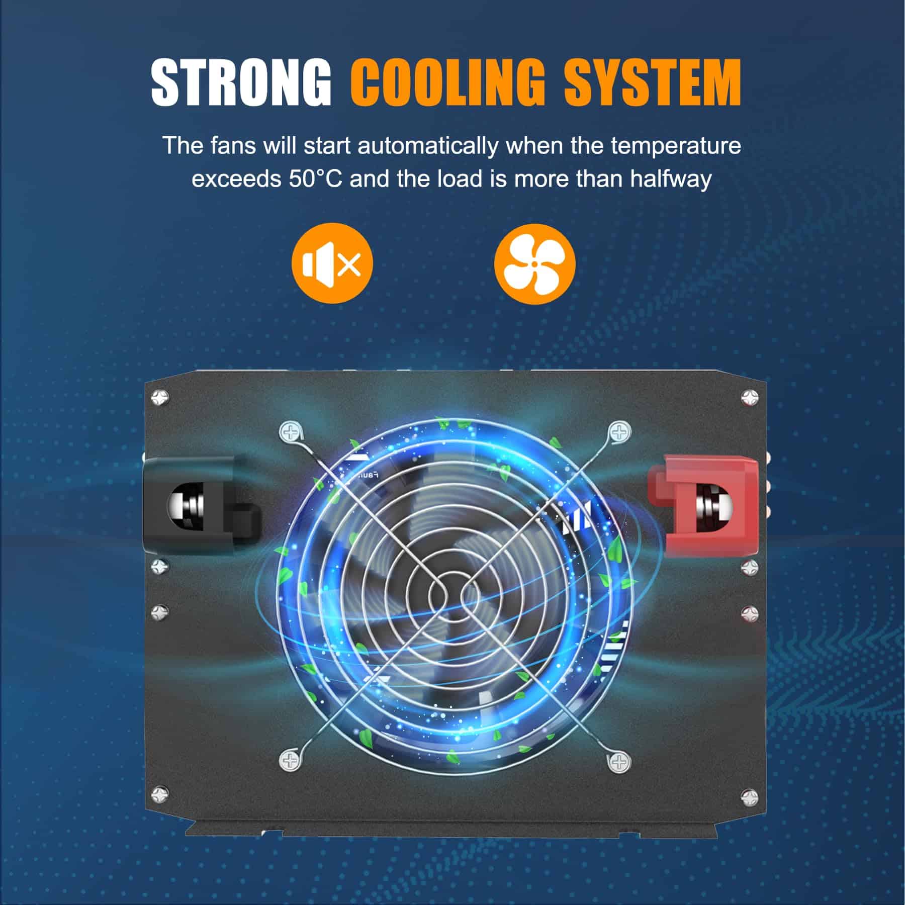 Inversor de Corriente XWJNE 4000 Vatios Onda Senoidal Pura - Imagen 9