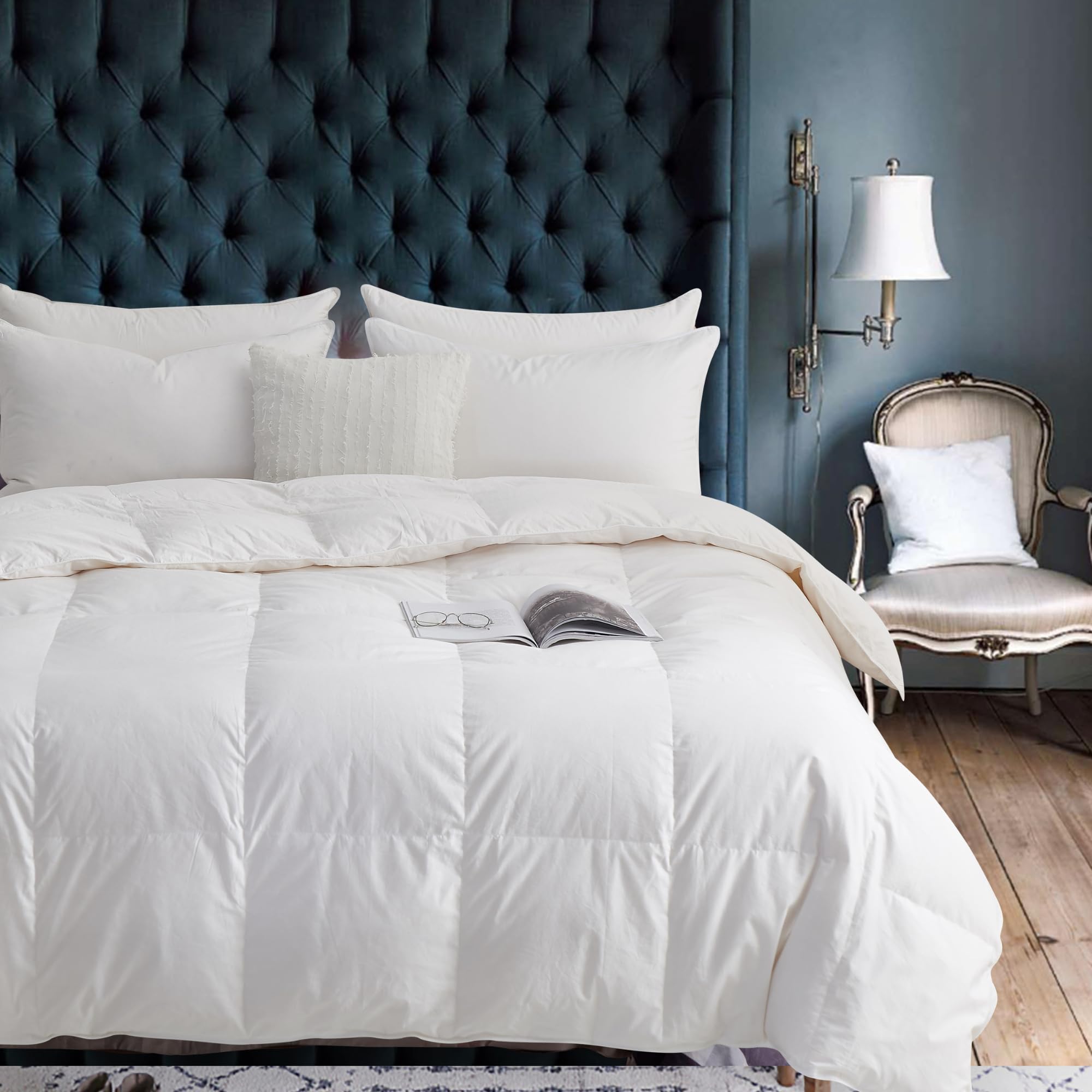 Edredón de Pluma de Ganso Ambassador - Ultra Suave,