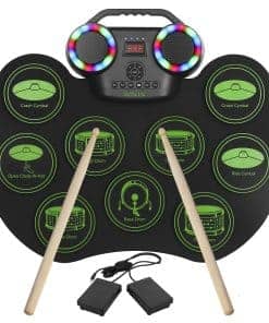 Kit de Batería Electrónica E-Drum, Bonvvie Tambor Digital