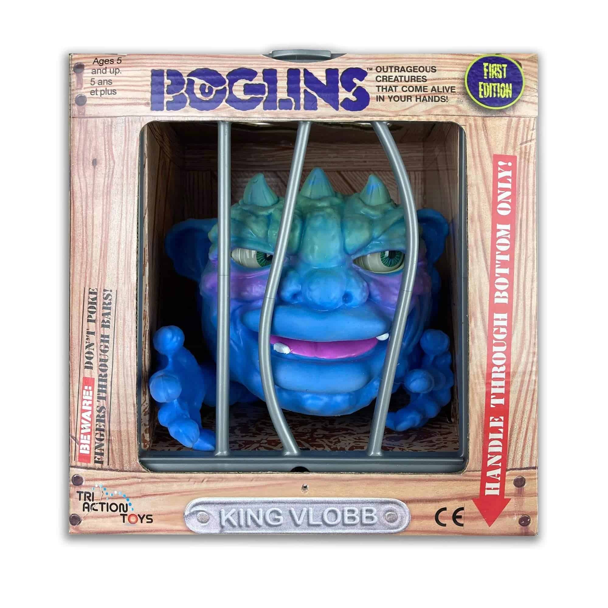 Boglins King Vlobb - Figura coleccionable de 8" Triaction