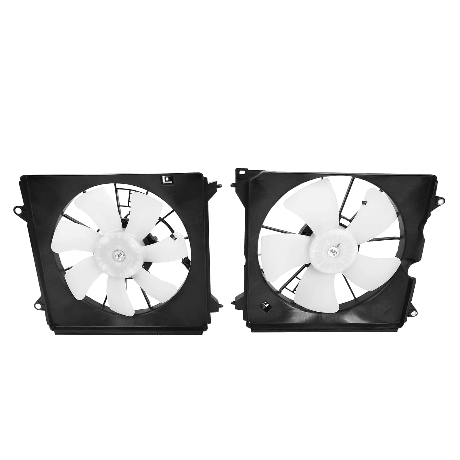 Juego de 2 Ventiladores de Radiador Izquierdo y Derecho con