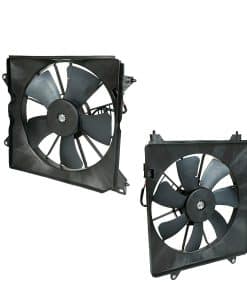 Par de Ventiladores de Radiador de Refrigeración de AC