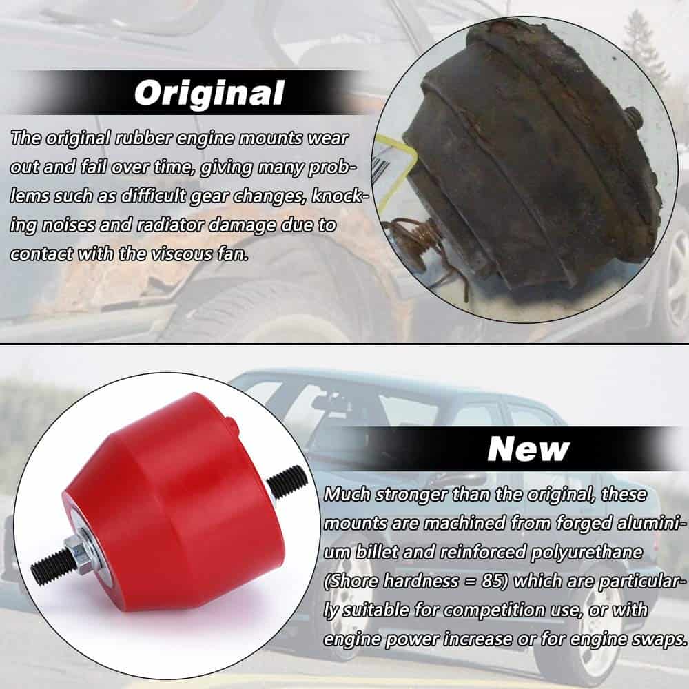 PTNHZ Montaje de soporte de motor delantero L&R para BMW - Imagen 5