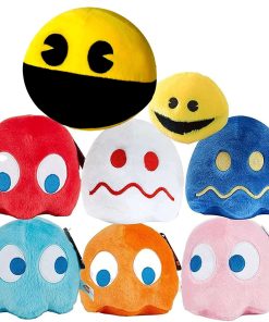 Peluches de Pac Man para Juegos, Juguetes de Peluche de