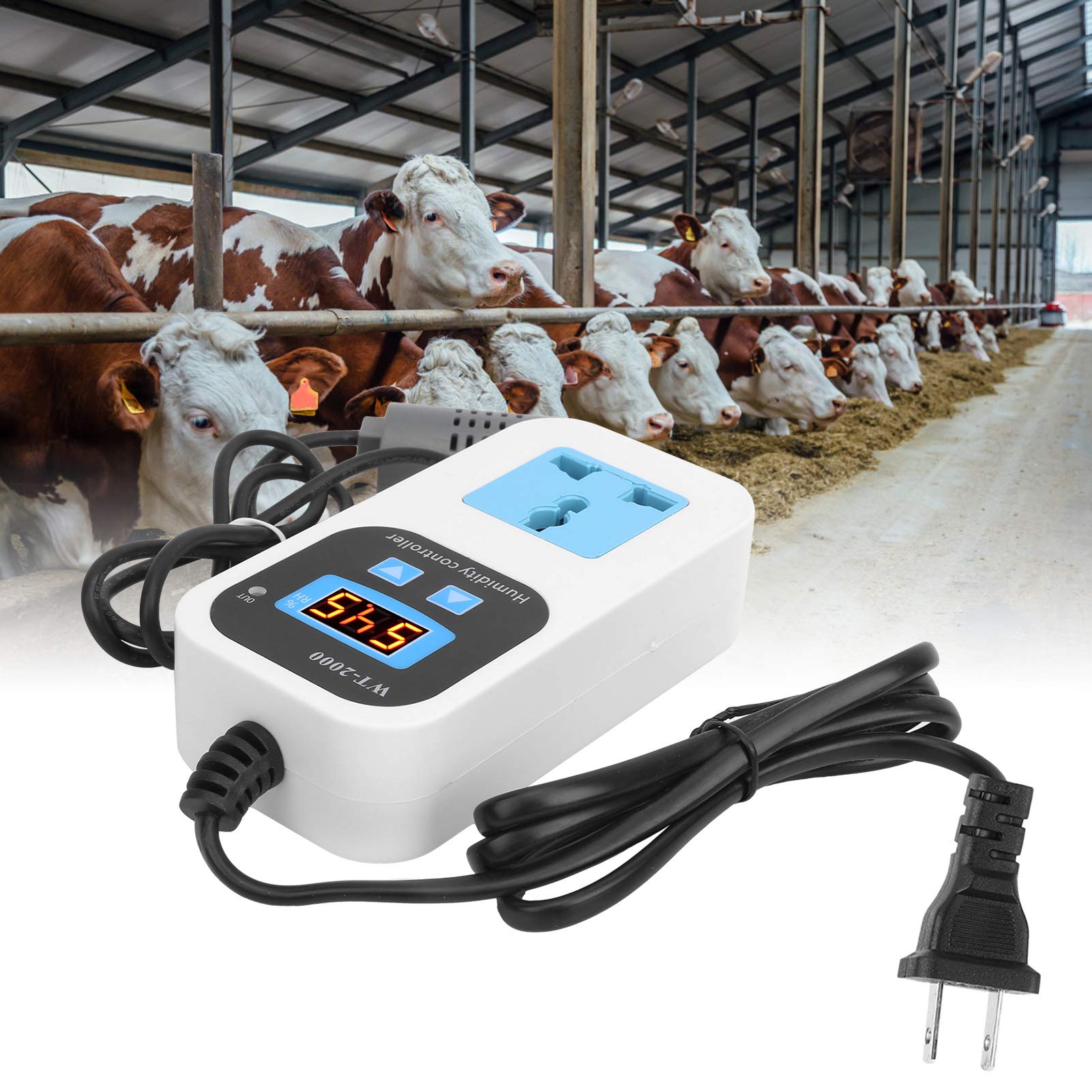 Controlador de Humedad Digital, 0-99% RH Interruptor de - Imagen 5