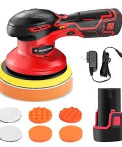 Pulidora inalámbrica BLACKCUBE con batería recargable de
