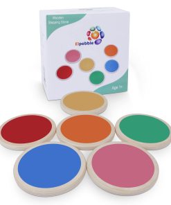 Piedras para Niños - Juego de 6, de Madera de Abedul