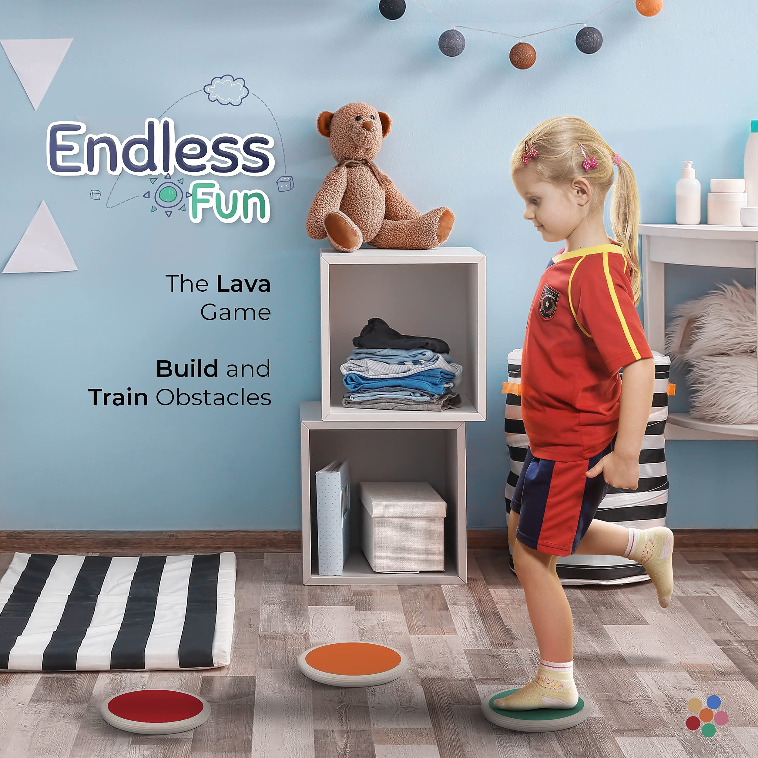 Piedras para Niños - Juego de 6, de Madera de Abedul - Imagen 4