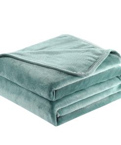 Manta de Microfibra de Lujo Surii Home, -Azul Turquesa